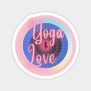 Yoga Love Magnet