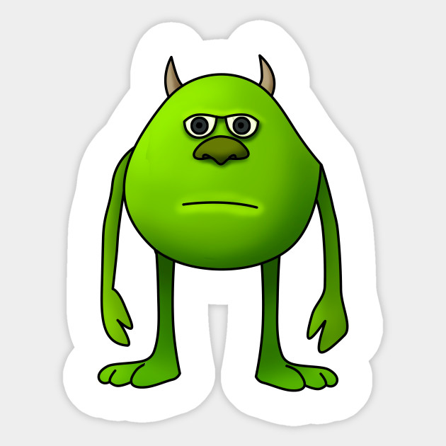 Monsters Meme Monsters Inc Sticker Teepublic