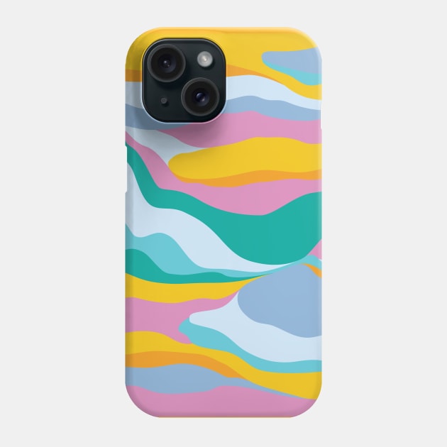 Dreamy Landscape / Colorful Abstraction Phone Case by matise