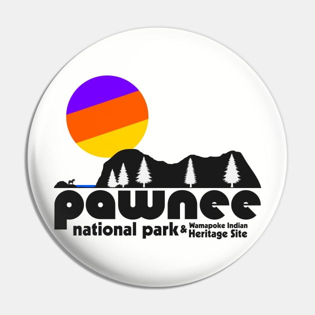 Pawnee National Park Pin by darklordpug