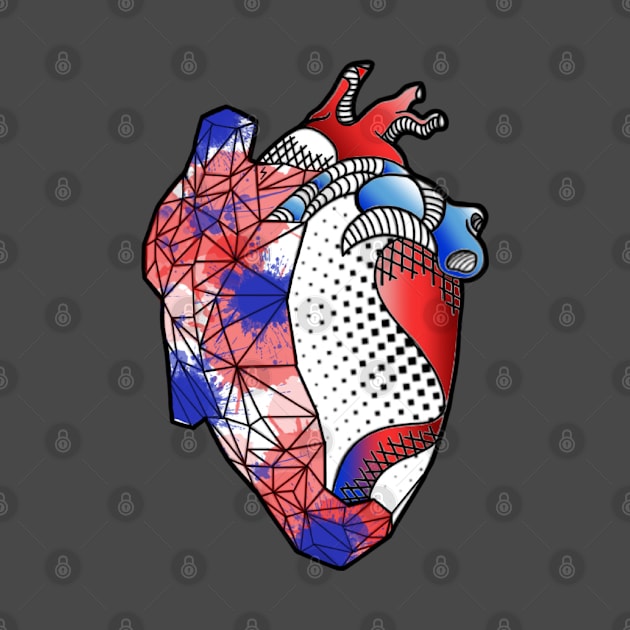 Geometric heart by Bolt•Slinger•22