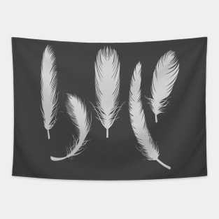 Cute bird feathers Tapestry