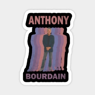 Anthony Bourdain Colour Magnet