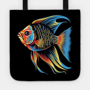 Angelfish Coloring Book Tote