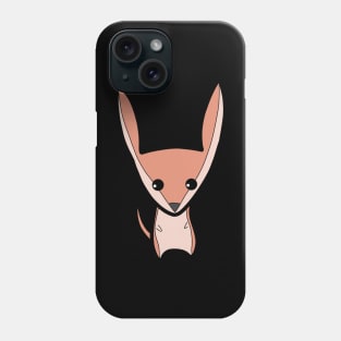 fox who is thinking about something Phone Case