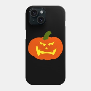 Halloween Funny Sad Pumpkin Face Phone Case