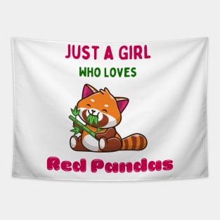 Panda Lover Shirt, Red Panda Tshirt Tapestry