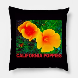 California Poppies Pillow