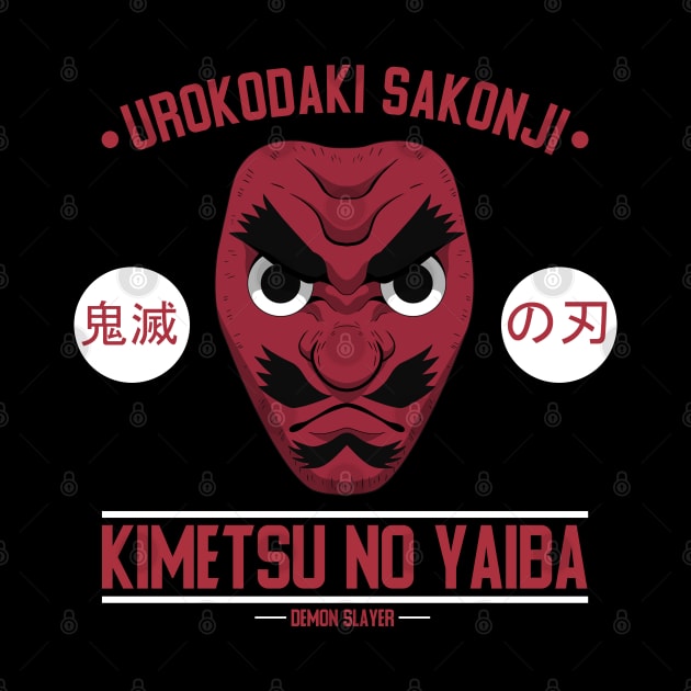 Urokodaki Sakonji Mask by Kishumu