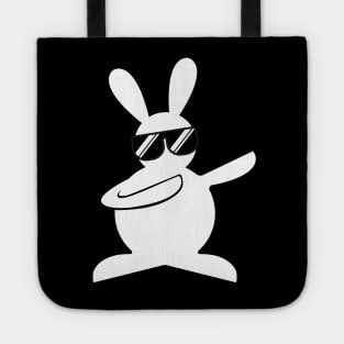 Hip Hop Dabbing Easter Bunny Tote