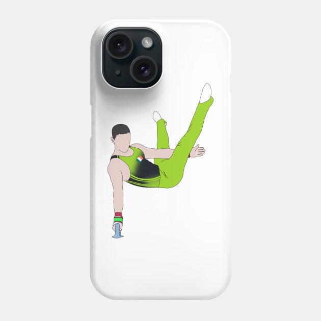 Rhys McClenaghan 2023 World Gymnastics Championships Phone Case by Coach Alainne Designs