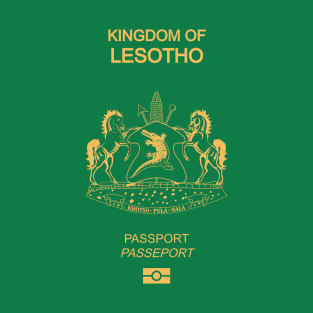 Lesotho passport T-Shirt