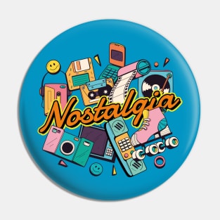 Bringing Up Nostalgia Pin