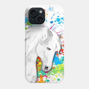 Horse Lovers Majestic White Horse Phone Case