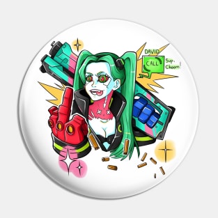 cybergirl Pin