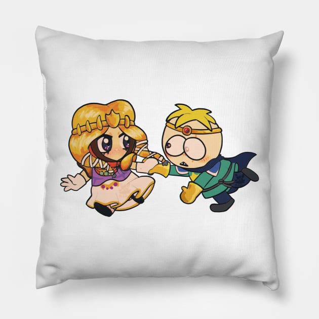 Kenny and Butters Pillow by Maru-Chan-Shop