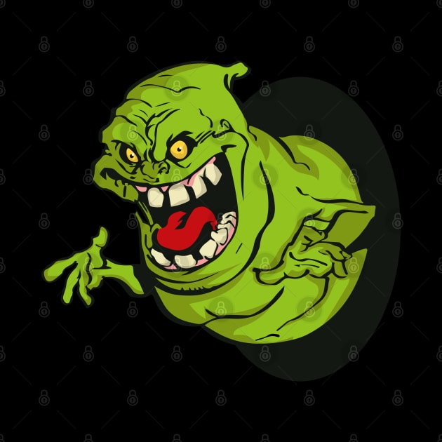 Slimer Ghostbuster by Cooldruck