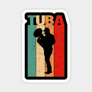 Vintage Tuba Magnet