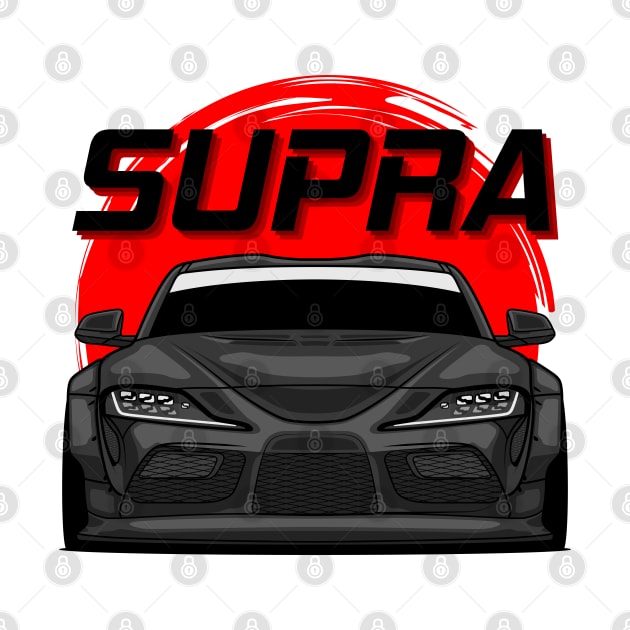 Black Supra MK V by GoldenTuners