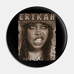 PAPER VINTAGE // ERYKAH MUSIC 1 Pin