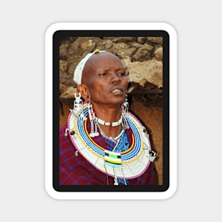 Maasai Matriach Magnet