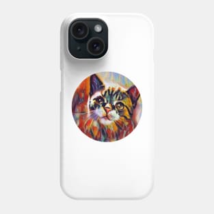 Anxious floppy cat Phone Case