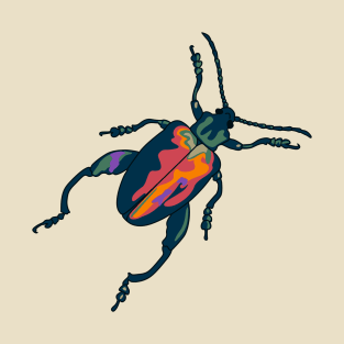 colorful Fungus beetle illustration T-Shirt