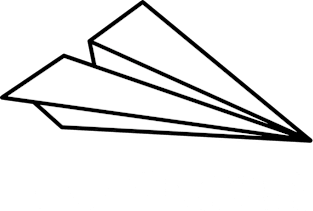 Adventure Paper Plane I Love Travelling Magnet