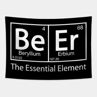 Beer The Essential Element Geeky Periodic Table Tapestry