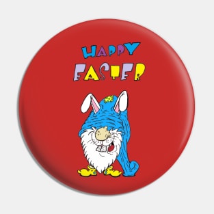 Easter Bunny Gnome "Happy Easter" Message Pin