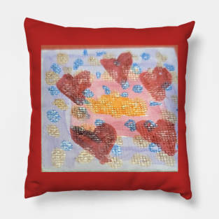 Hearts and hugs Pillow