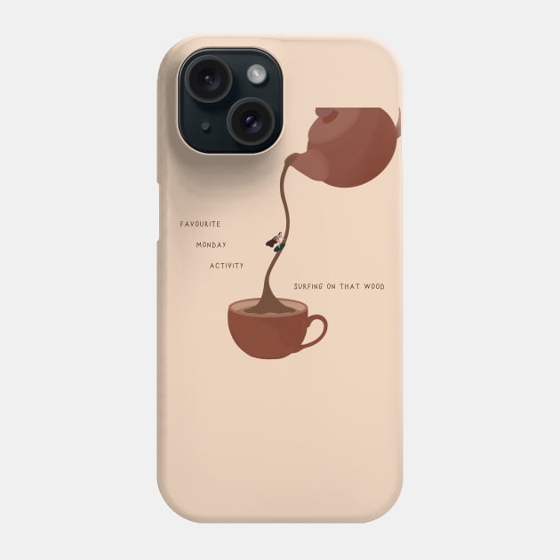 Monday Phone Case by bluesbytuba