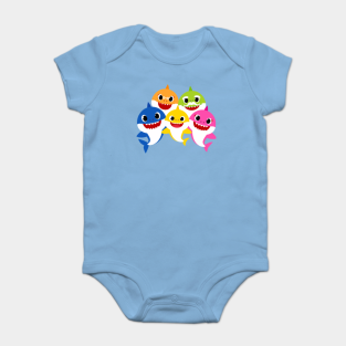 baby shark birthday onesie