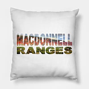 MACDONNEL RANGES - Northern Territory Alice Springs Pillow