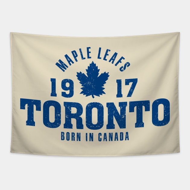 Toronto Maple Leafs 1917 Tapestry by Litaru