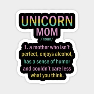 Unicorn Mom Gift Ideas for Mothers- Magnet