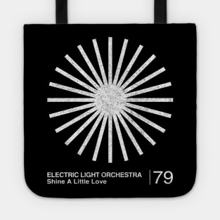 Shine A Little Love / Minimalist Graphic Artwork Design Tote