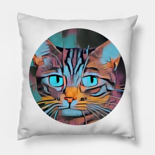 Caring mycat, revolution for cats Pillow