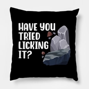 Have You Tried Licking It Pillow