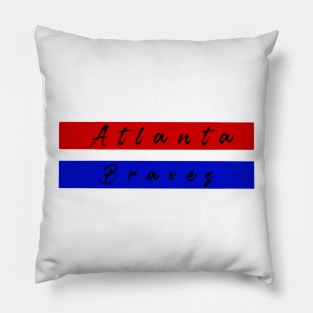 Mlb braves Pillow