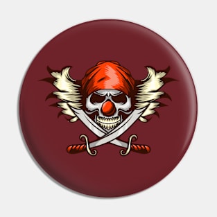 Pirates Skull Pin