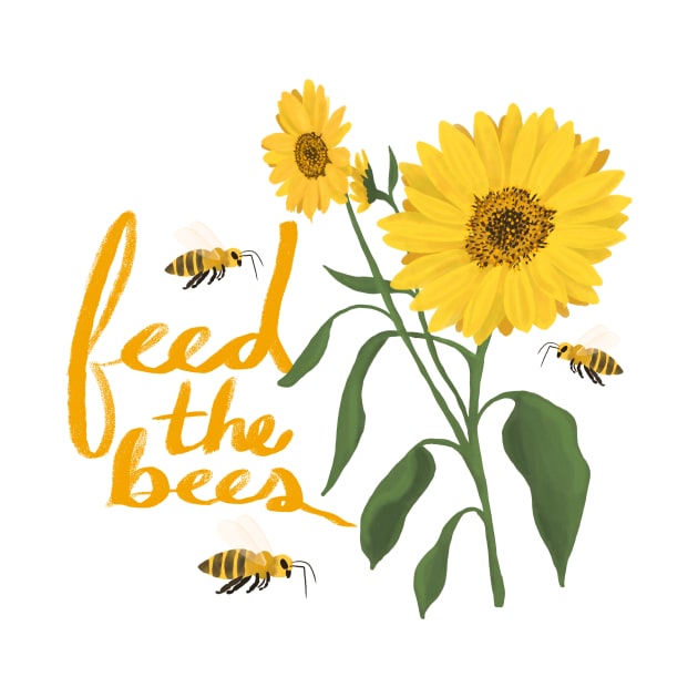 Feed the Bees by ktomotiondesign