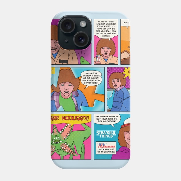 Stranger Things Retro Comic Book Phone Case by BryanWestArt