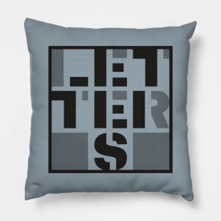 Letters Pillow