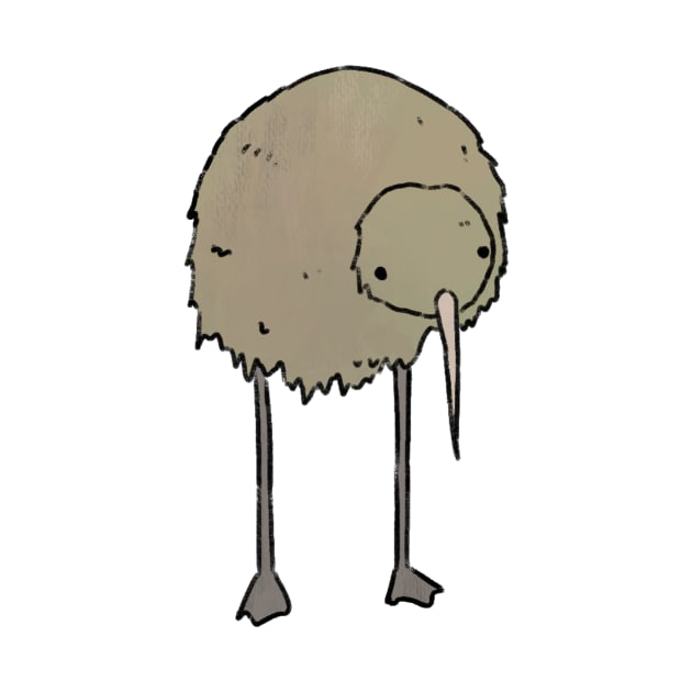 Funny kiwi bird by Oranges