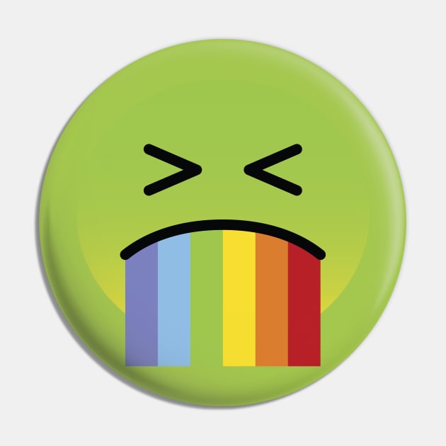 A sickly-green face with concerned eyes and puffed, often red cheeks Pin by TheMeddlingMeow