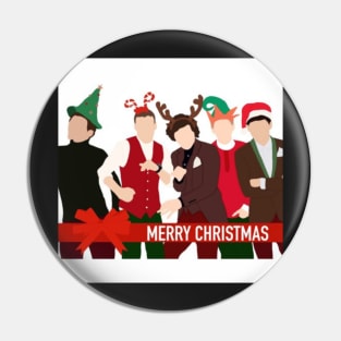 One Direction Christmas Pin