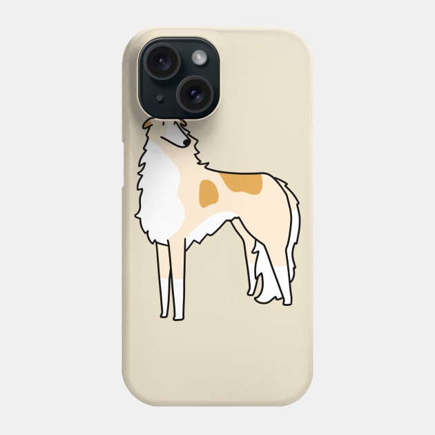 Borzoi Phone Case by saradaboru