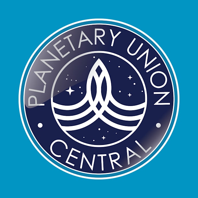 PLANETARY UNION CENTRAL by KARMADESIGNER T-SHIRT SHOP