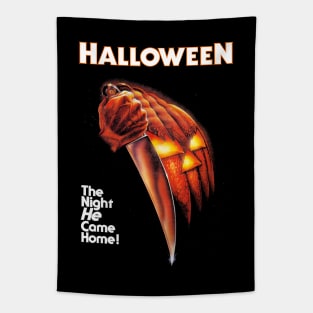 Halloween The Night He Came Home! Tapestry